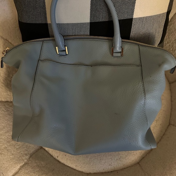 Michael Kors Sky Blue Leather Handbag - Picture 3 of 4